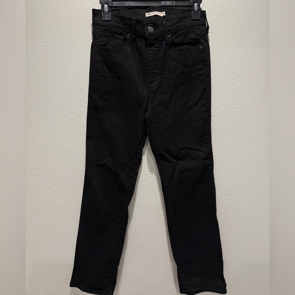 Levi's Women's High Rise Black Jeans